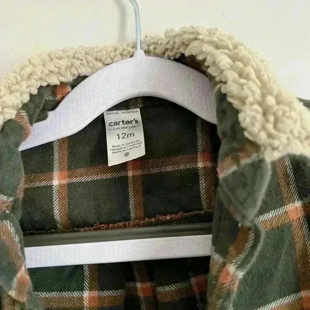 Carters flannel 12mo - Picture 3 of 5
